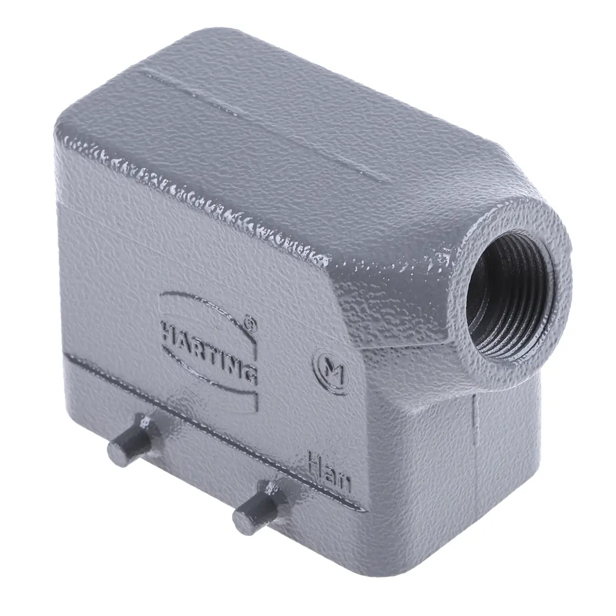 Produktfoto 1 von HARTING Han B Kappe für robusten Stromversorgungsstecker 2 Hebel 2 10B Haube, IP65, IP66, IP67