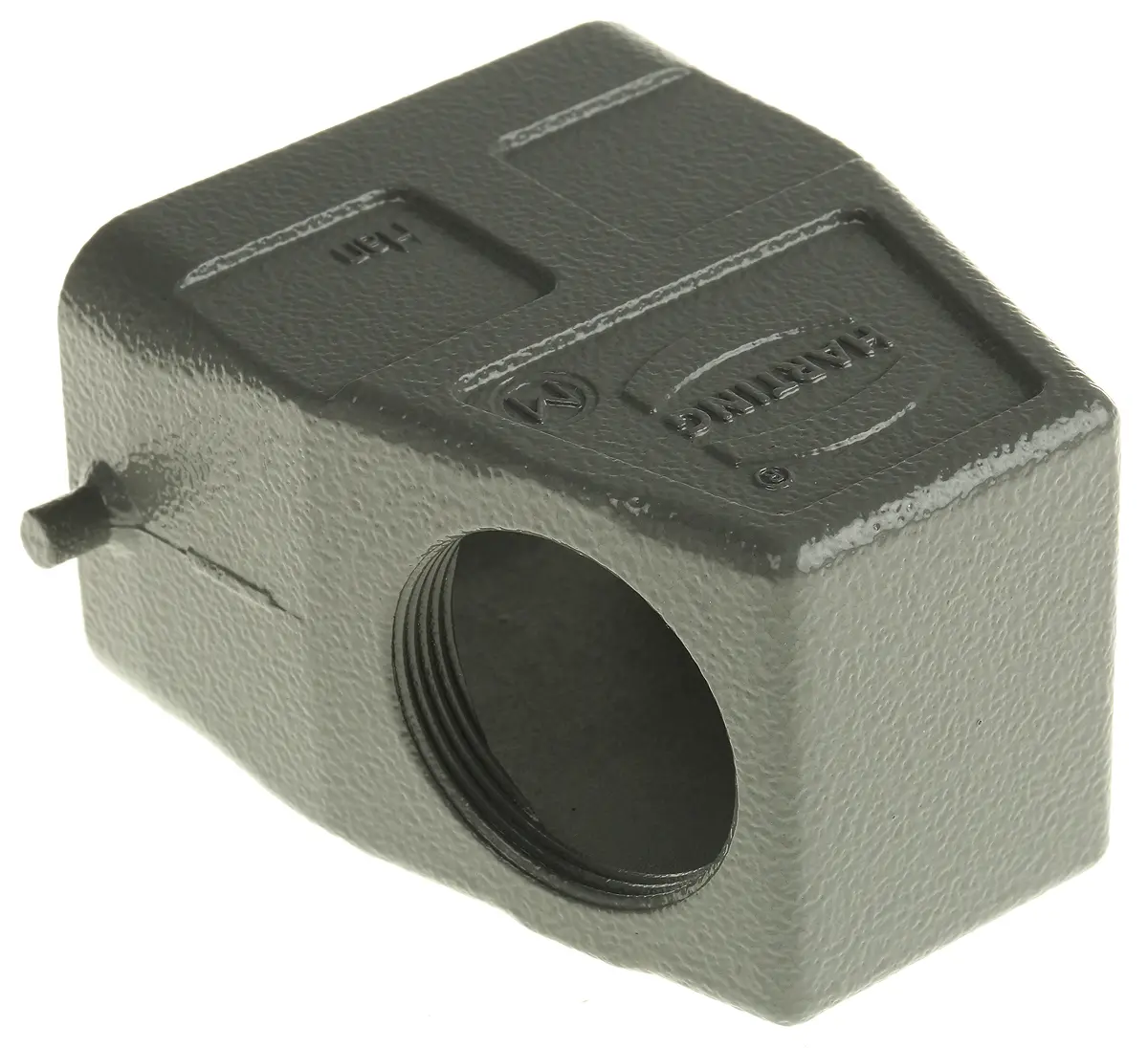 Produktfoto 1 von HARTING Han B Kappe für robusten Stromversorgungsstecker 1 Hebel 1, Anschlusshaube 6B Steckverbinderkappe, IP65