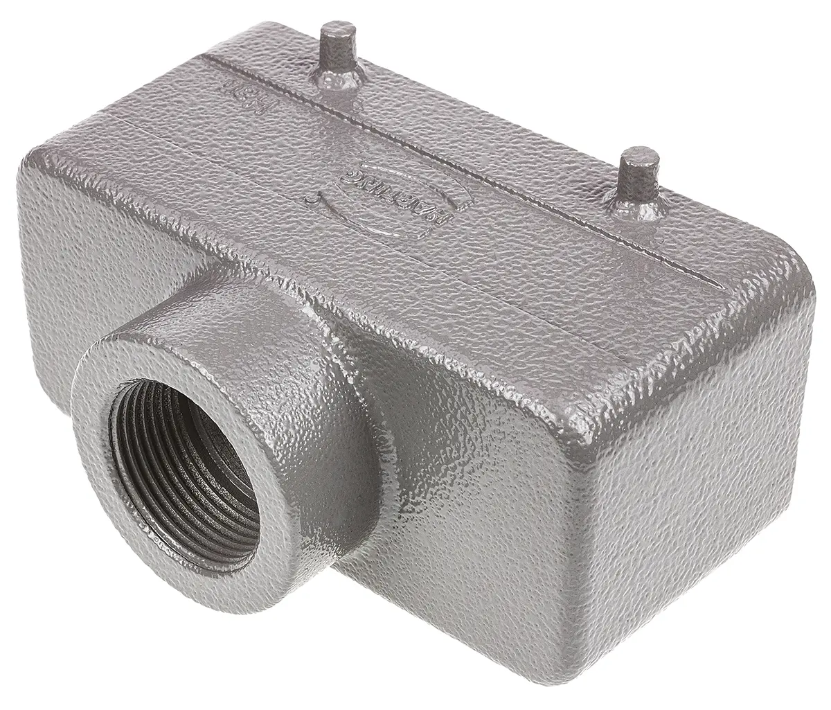 Produktfoto 1 von HARTING Han B Kappe für robusten Stromversorgungsstecker Doppelter Hebel 2 16B Steckverbinderkappe, IP65