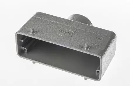 Produktfoto 1 von HARTING Han B Kappe für robusten Stromversorgungsstecker 2 Hebel 2, Anschlusshaube 24B Steckverbinderkappe, IP65, IP66,