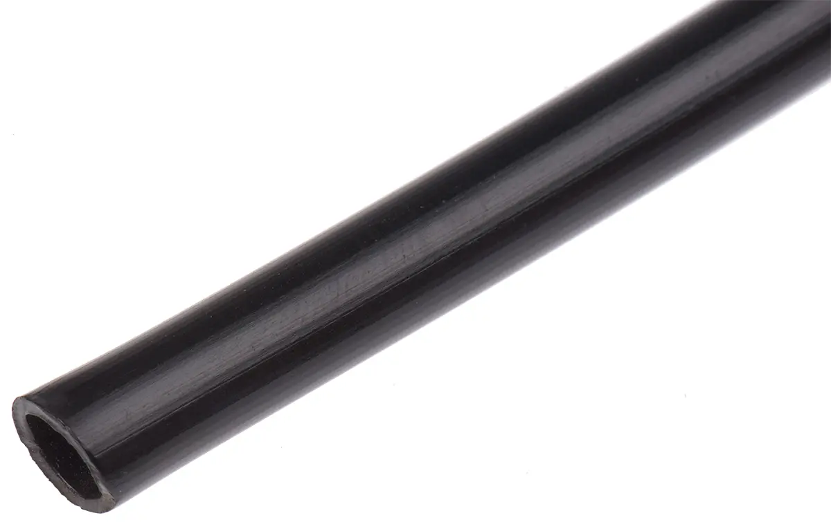 Produktfoto 1 von RS PRO NLF Druckluftrohr Nylon Schwarz 6 mm x 30 m bis 10 bar