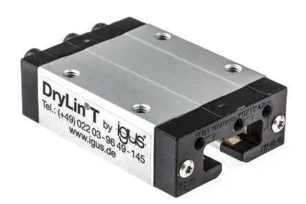 Produktfoto 1 von Igus drylin T Linearführung Schlitten, 74 mm x 47 mm, 4 kN
