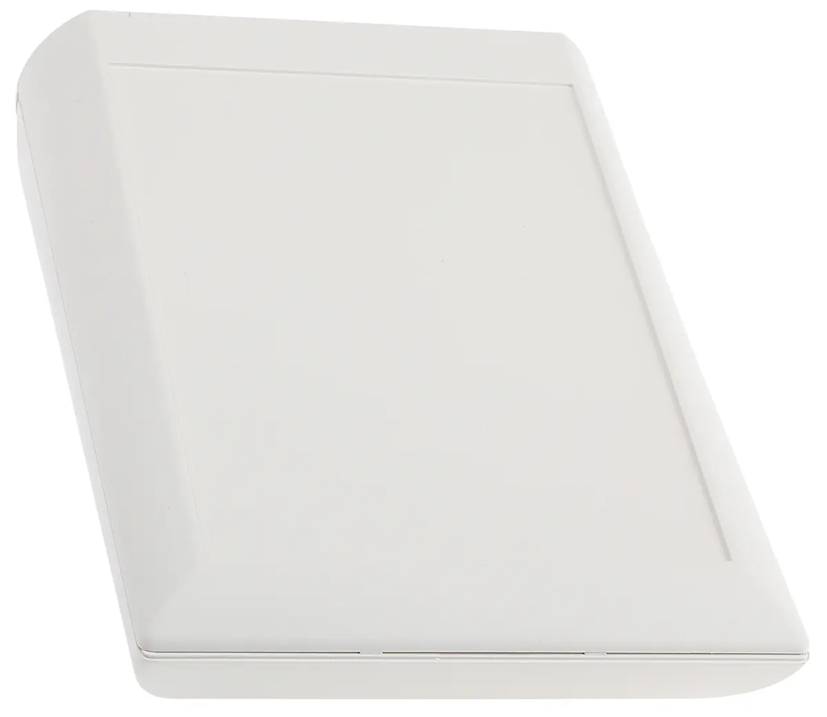 Produktfoto 1 von OKW Comptec ABS Pultgehäuse Geneigte Front, Weiß, 200 mm 71.5 mm, 150 mm