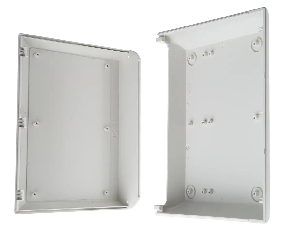 Produktfoto 1 von OKW COMTEC 200 ABS Pultgehäuse Geneigte Front, Weiß, 200.00 mm 62.8 mm, 148.00 mm