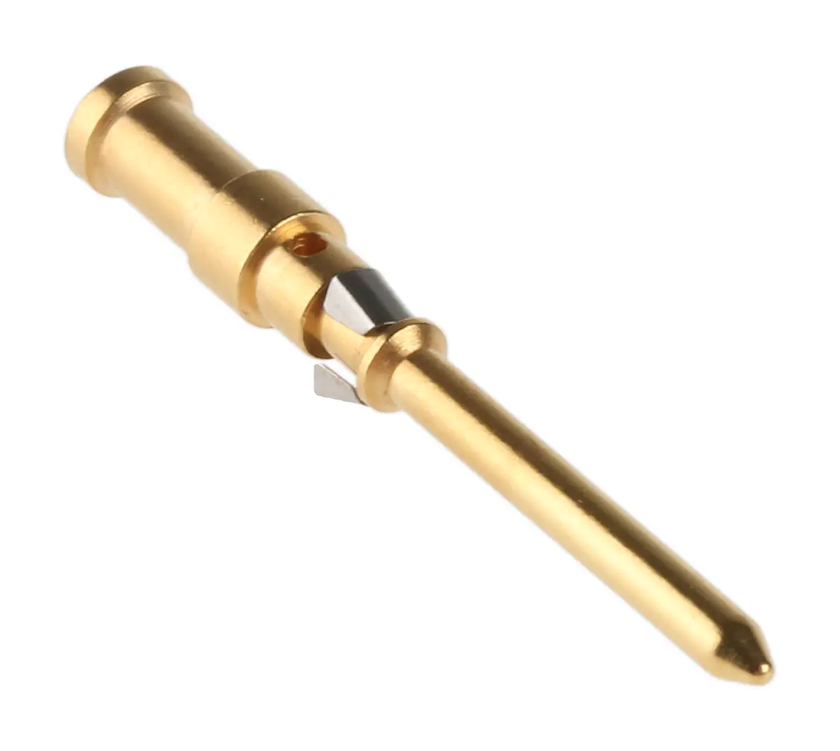 Produktfoto 1 von HARTING Han D Kontakt für robusten Stromversorgungsstecker Stecker 10A Crimpkontakt 0.14 mm² 0.37 mm²
