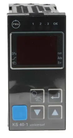 Produktfoto 1 von P.M.A KS40 PID Temperaturregler Panel, 2 x Relais Ausgang 250V ac Ein-Aus