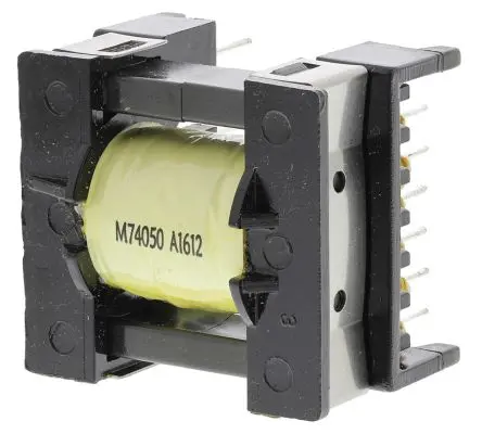 Produktfoto 1 von Myrra SMPS-Transformator 80 W, 265 V ac, 9 to 16.5 V dc, 500 μH 3A, 5 A