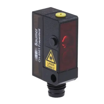 Produktfoto 1 von Baumer OZDK Kubisch Optischer Sensor, Diffus, PnP Ausgang, 8-polig M4