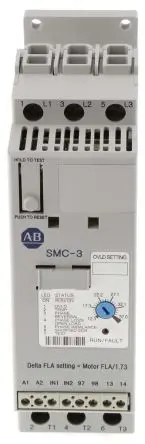 Produktfoto 1 von Allen Bradley SMC-3 Sanftstarter 460V ac 3-phasig 18.5 kW