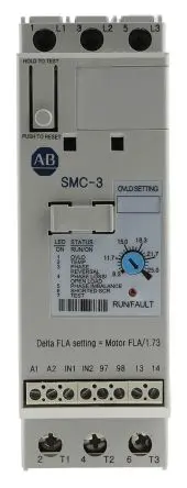 Produktfoto 1 von Allen Bradley SMC-3 Sanftstarter 460V ac 3-phasig 11 kW