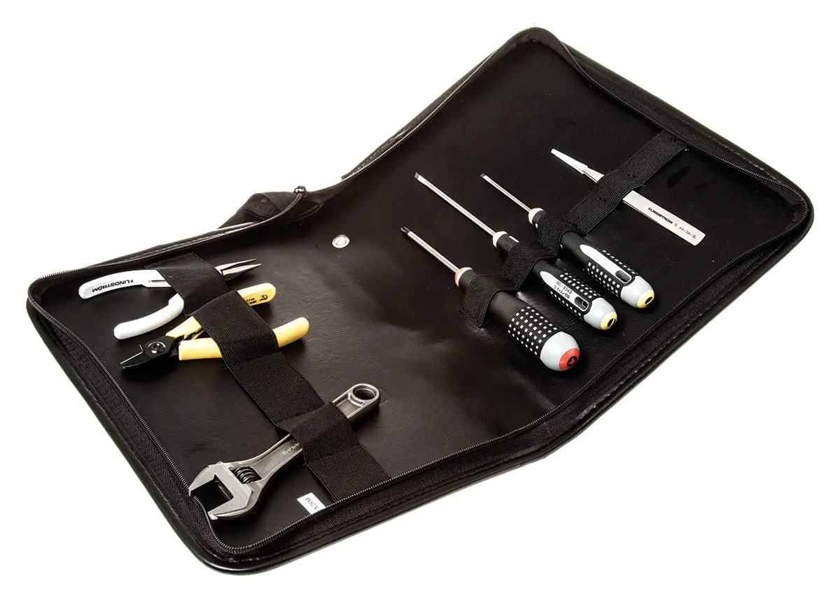 Produktfoto 1 von Lindstrom Universal mit Behälter Werkzeugsatz, Brieftasche mit Reißverschluss 8-teilig