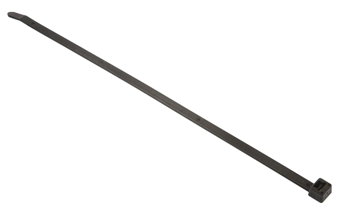 HellermannTyton T Nylon 6.6 Kabelbinder Nicht lösbar Schwarz 7.6 mm x 300 mm