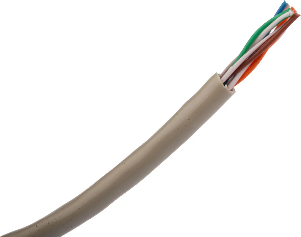 Produktfoto 1 von Belden 1592A Cat5e Ethernet-Kabel, 304 m, Grau Ungeschirmt Ungeschirmt, Aussen ø 5.41 mm Außen-ø , Polyvinylchlorid