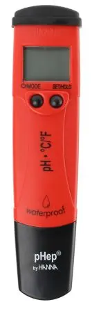 Produktfoto 1 von Hanna Instruments HI 98128 Batterie pH Messgerät, ±0.05 pH max., 0.01 pH, 16 pH max., 60 °C max