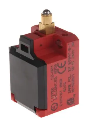 Produktfoto 1 von Bernstein AG C2 Verriegelungsschalter, Stößel 1 Schließer/1 Öffner, IP20, GFK