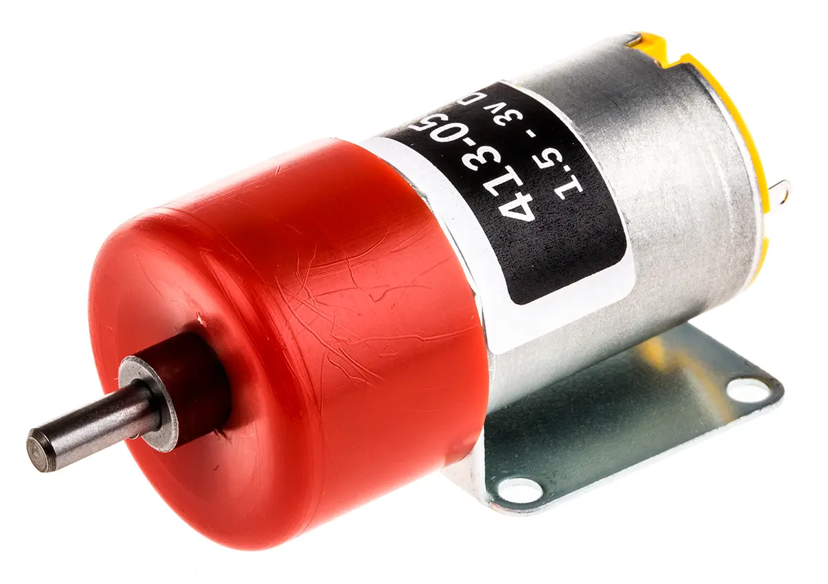 Produktfoto 1 von RS PRO 918D Bürsten-Getriebemotor DC-Getriebemotor bis 4 Ncm 15:1, 3 V / 1.71 W, 587 rpm, Wellen-Ø 4 mm, 27 mm x 59 mm x