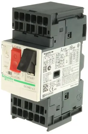 Produktfoto 1 von Schneider Electric GV2ME Motorschutzschalter, 14A, 9 A Schutzschalter 690V 101mm x 44.5 mm Motorschutzschalter mit