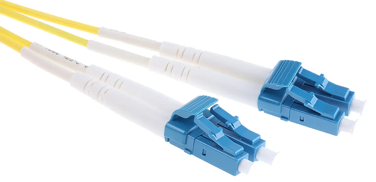 Produktfoto 1 von Molex Premise Networks 91 LWL-Kabel 1 m, Raucharm halogenfrei Gelb LC LC