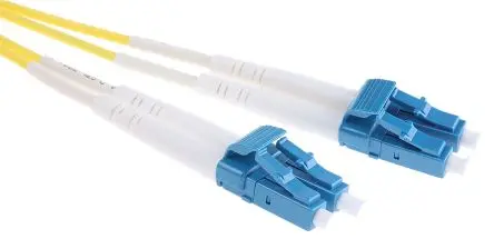 Produktfoto 1 von Molex CES 91 LWL-Kabel 1 m, Raucharm halogenfrei Gelb LC LC