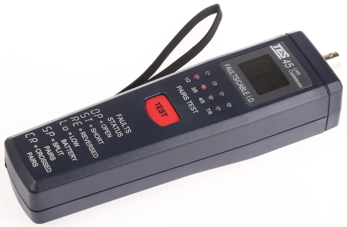 Produktfoto 1 von RS PRO Netzwerktester, Kabelprüfgerät, UTP