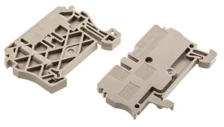 Produktfoto 1 von Weidmüller ZDU Anschlussklemmenblock DIN-Schiene 1 Dunkelbeige, 2.5mm², 800V Federanschlussklemme
