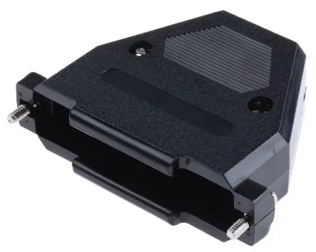 Produktfoto 1 von MH Connectors MHCCOV D-Sub-Gehäuse Gerade, 37-polig, D: D-Sub-Gehäuse Zugentlastung, Schwarz, Größe C, aus ABS