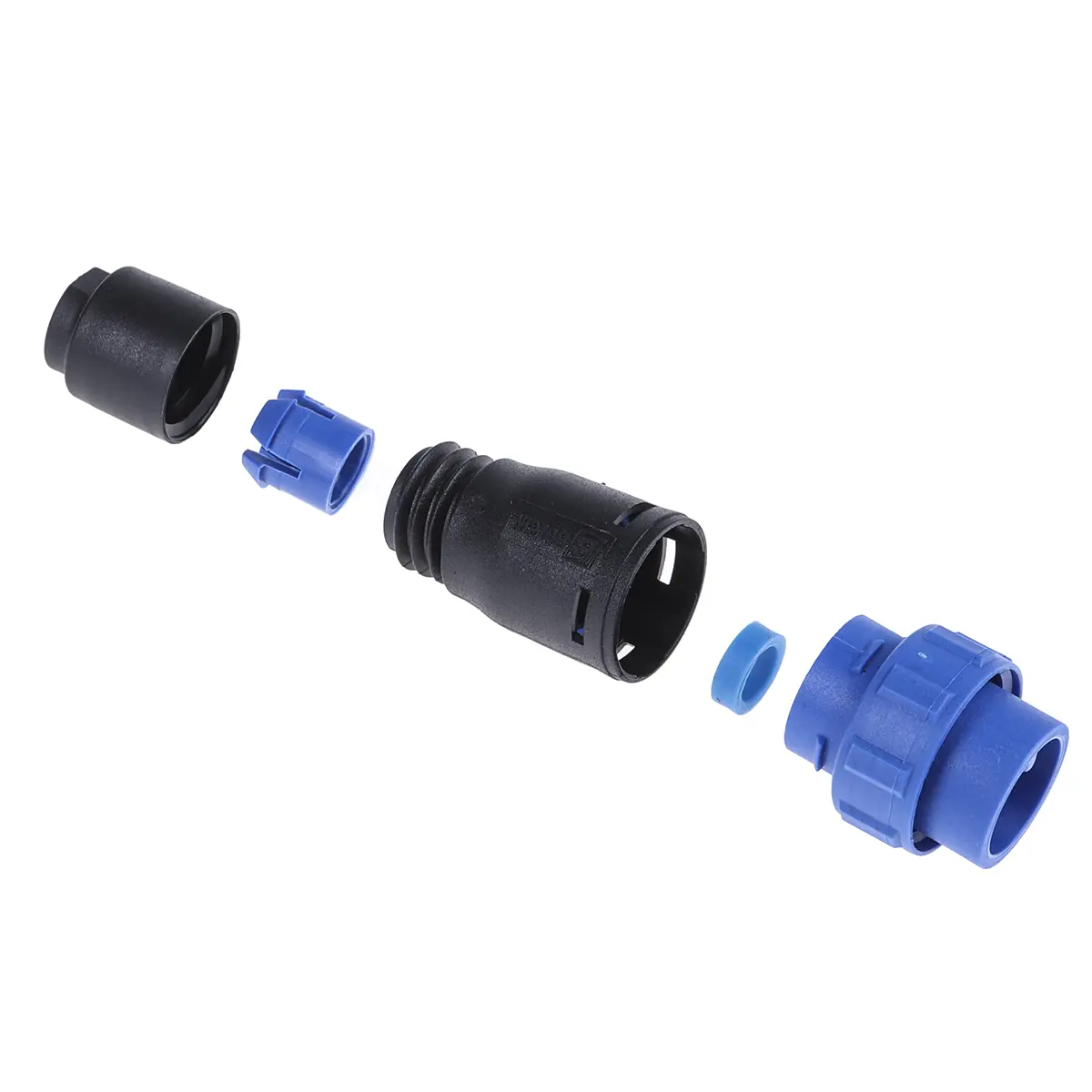 Produktfoto 1 von Bulgin Buccaneer 400 19 Miniature Rundsteckverbinder Stecker 3-polig Stecker 8A Kabel IP68