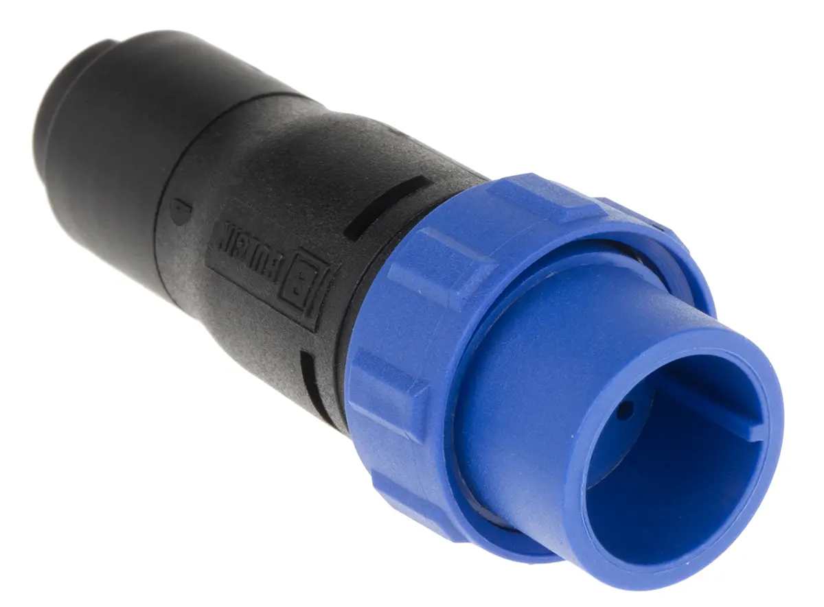 Produktfoto 1 von Bulgin PX0410 19 Miniature Rundsteckverbinder Stecker 8-polig Stecker 5A Kabel IP68