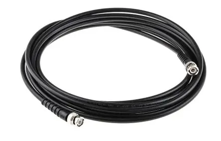 Produktfoto 1 von RS PRO BNC RG59 Koaxialkabel, Abgeschlossen, 75 Ω, 5 m, Schwarz