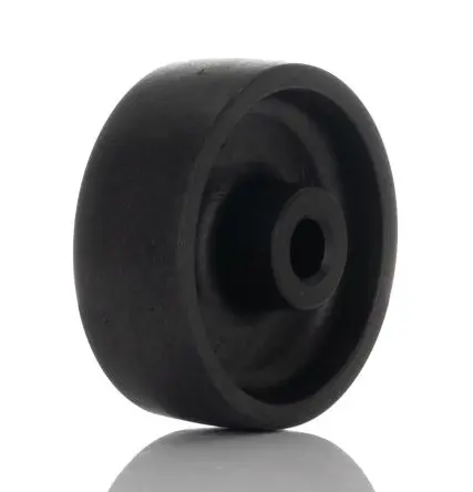 Produktfoto 1 von LAG Rollwagenrolle Schwarz, Mat. Thermoplast, 150 kg Ø 80 mm, B. 30 mm