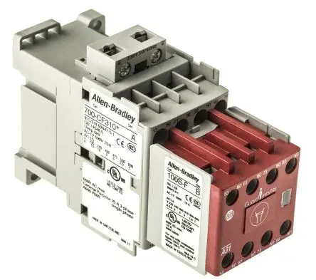 Produktfoto 1 von Allen Bradley 700S-CF Schütz 230V ac-Spule, 8-polig, 690V ac / 10 A 230V ac 7.5 kW 6 Schließer, 2 Öffner Motorsteuerung,