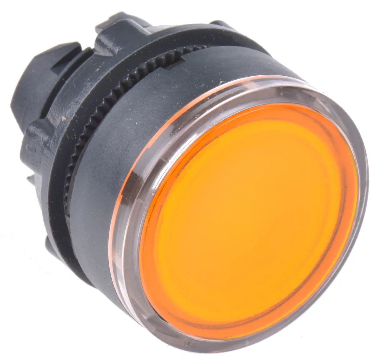 Produktfoto 1 von Schneider Electric Harmony Drucktastenkopf Ø 22 mm, Orange Tastend Rund Rund Kunststoff, IP66