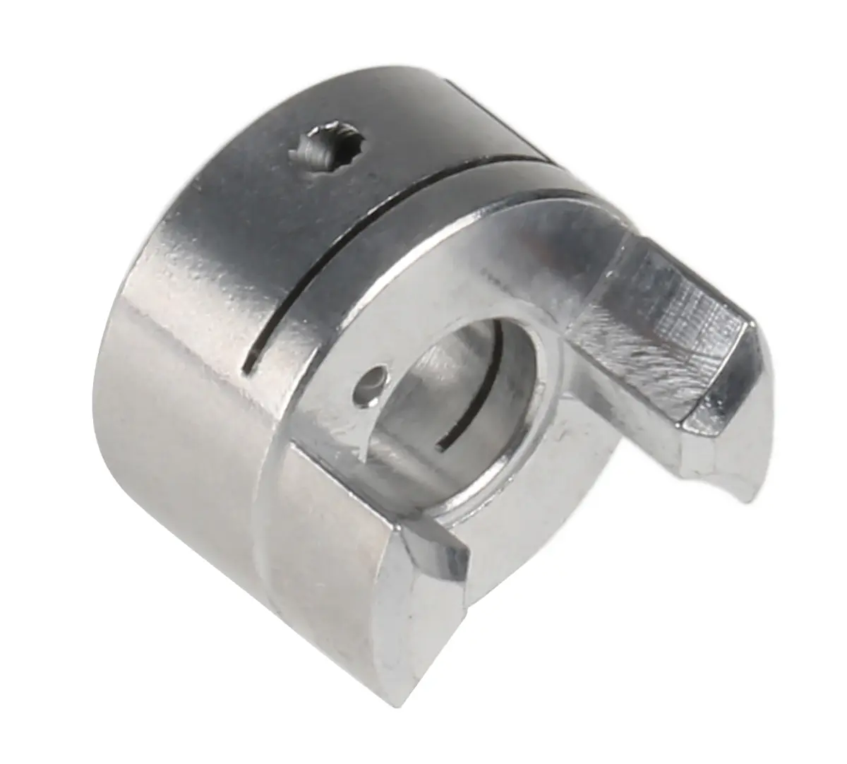 Produktfoto 1 von Ruland Kupplung, Außen-Ø 19.1 mm Außen-ø  / Bohrung 8 mm x 27.2 mm Ohne Keyway