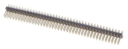 Produktfoto 1 von Wurth Elektronik 473 Stiftleiste, 80-polig / 2-reihig, Raster 2.54 mm Raster, Unisoliert