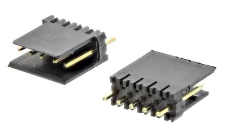 Produktfoto 1 von Wurth Elektronik 475 Leiterplattenleiste, 5-polig / 1-reihig, Raster 2.54 mm Raster, Kabel-Platine, Ummantelt