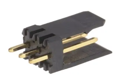 Produktfoto 1 von Wurth Elektronik 475 Leiterplattenleiste, 3-polig / 1-reihig, Raster 2.54 mm Raster, Kabel-Platine, Ummantelt