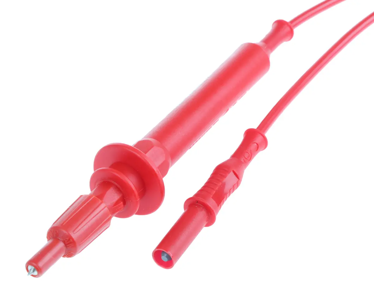 Produktfoto 1 von RS PRO Multimeter-Messleitungen Abgesichert, Messleitung CAT III 10A