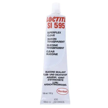 Produktfoto 1 von 595 Dichtmittel Klar Paste, Rohr 100 ml, 250 °C, -60 °C