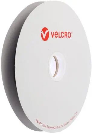 Produktfoto 1 von Velcro Klettband, 20mm x 10 m, Schwarz