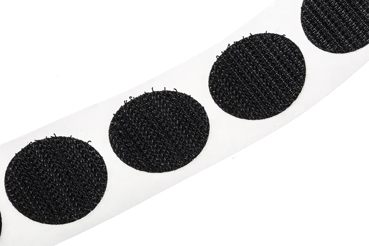 Produktfoto 1 von Velcro Haken Hakenband, 22mm x 5m, Schwarz