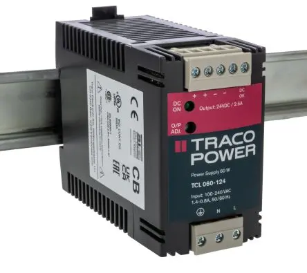 Produktfoto 1 von TRACOPOWER TCL DIN-Schienen Netzteil Geschalteter Modus 375 V dc, 264V ac Wechselstrom/Gleichstrom / 2.5 A 28V dc DC 60