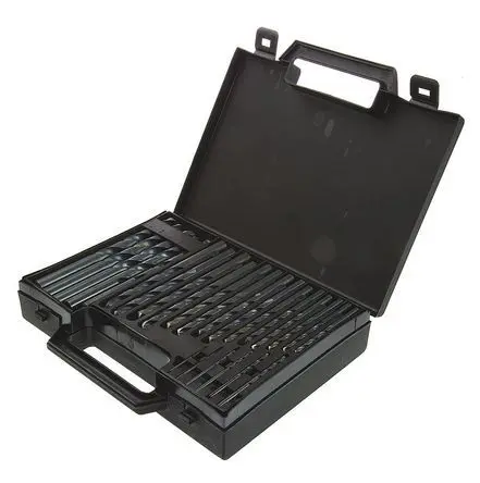 Produktfoto 1 von RS PRO HSS Drehung Satz 1 mm → 13 mm, 25-teilig für Metall