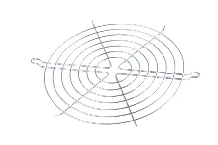 Produktfoto 1 von ebm-papst Fingerschutz, Gr. 142 mm, Stahl, Schraublochabstand 162 mm 162 mm, Silber 162mm 4 mm