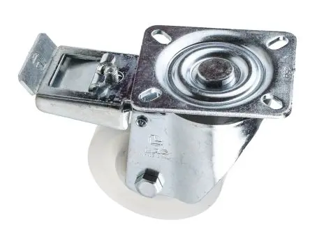 Produktfoto 1 von LAG Drehbar Rolle, Rad ø 100 mm, 450 kg, Ges H. 138 mm, Rad B. 37 mm