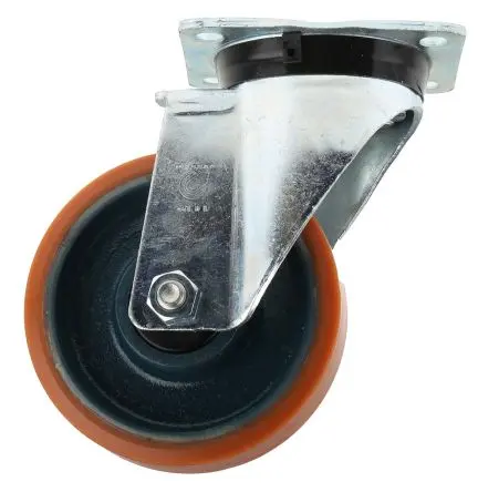 Produktfoto 1 von LAG Drehbar Rolle, Rad ø 150 mm, 450 kg, Ges H. 202 mm, Rad B. 40 mm