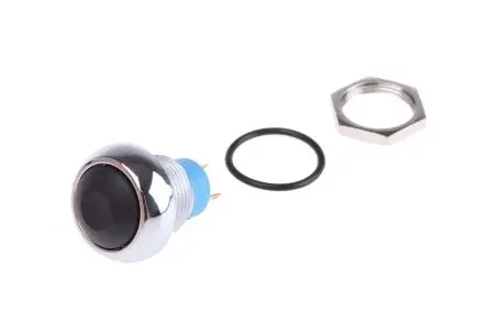 Produktfoto 1 von APEM IP Miniaturdruckschalter Tastend Panel Ø 13.6 mm, SPST / 5A, IP67