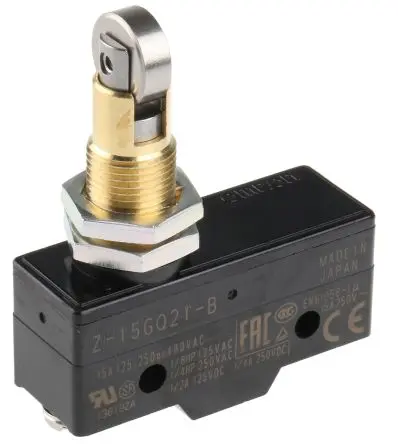 Produktfoto 1 von Omron Z Endschalter, Rollen 1-poliger Umschalter, IP00 250V ac 15A