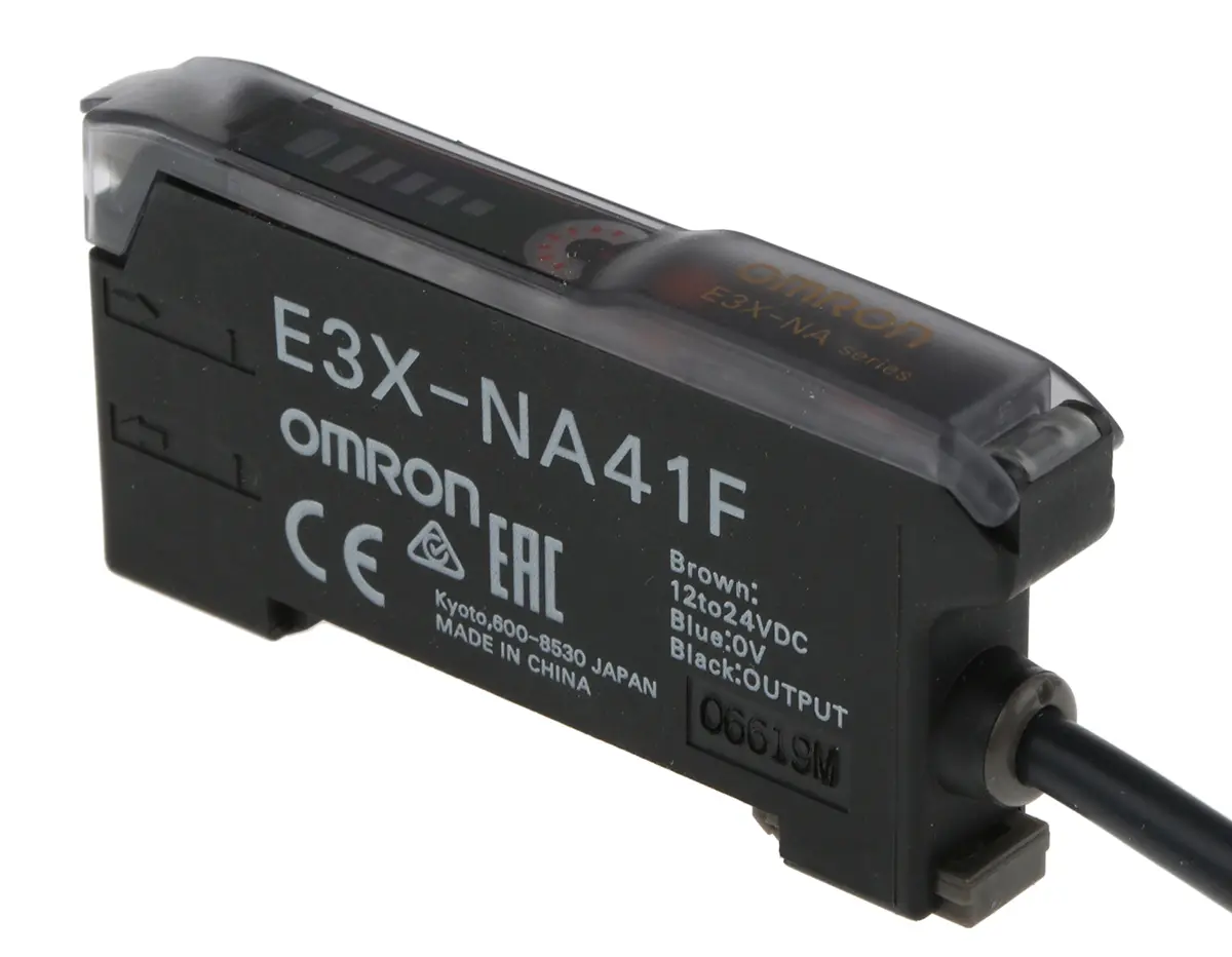 Produktfoto 1 von Omron Kunststoff PnP LWL-Sensor Vorverdrahtet IP50 20 s 250 V Rote LED