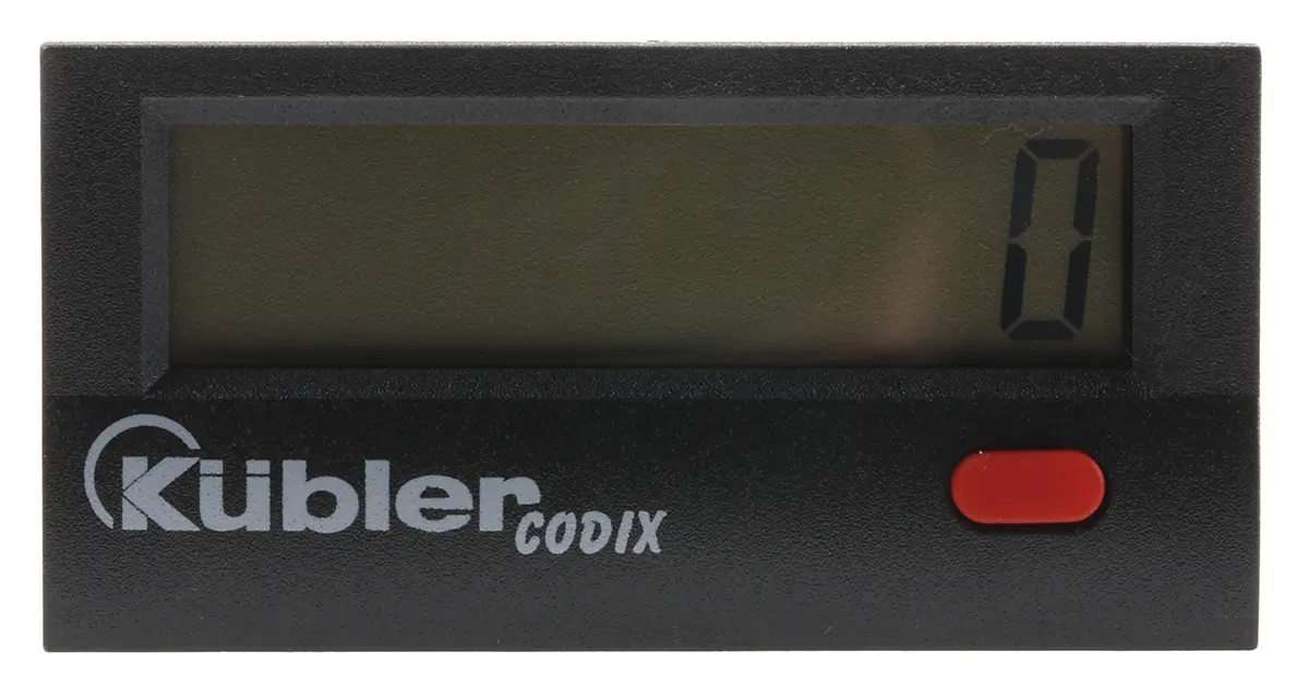 Produktfoto 1 von Kübler CODIX 133 LCD Bidirektional Zähler Elektrisch, Manuell 8-stellig Impulse max. 6kHz 4 → 30 V dc -9999999