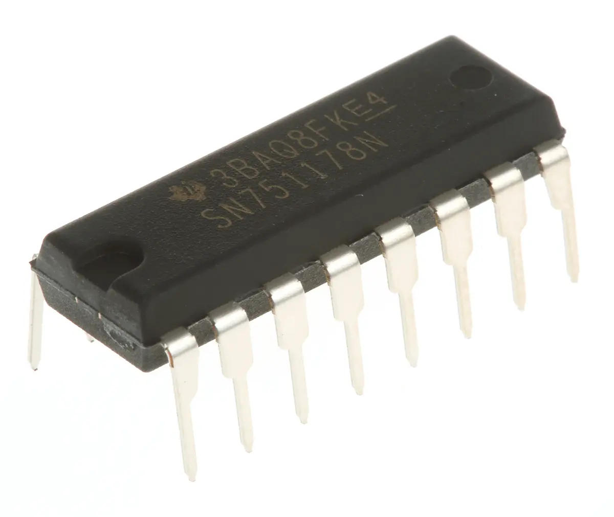 Produktfoto 1 von Texas Instruments Leitungstransceiver Leitungstransceiver SN75 2-Bit Differenzial Nicht invertierend 16-Pin PDIP